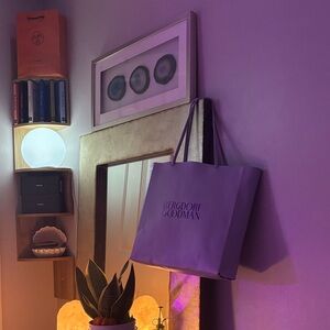 Bergdorf Goodman Purple Tote Bag
Large tote